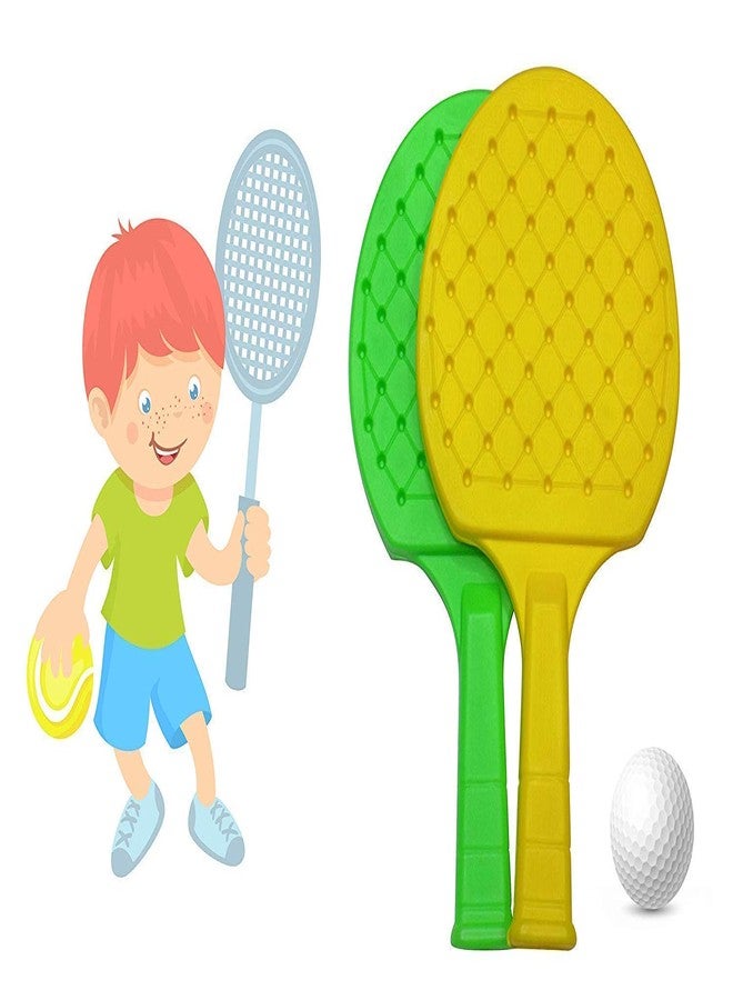 غلان مجموعة مضارب تنس الطاولة من جلان للأطفال الأولاد والبنات للاستخدام الداخلي والخارجي، عبوة من قطعة واحدة (تنس الطاولة - 3) - Image 3